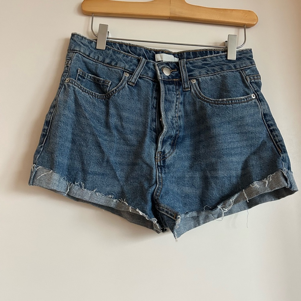 H&M Jean Shorts High-Waisted